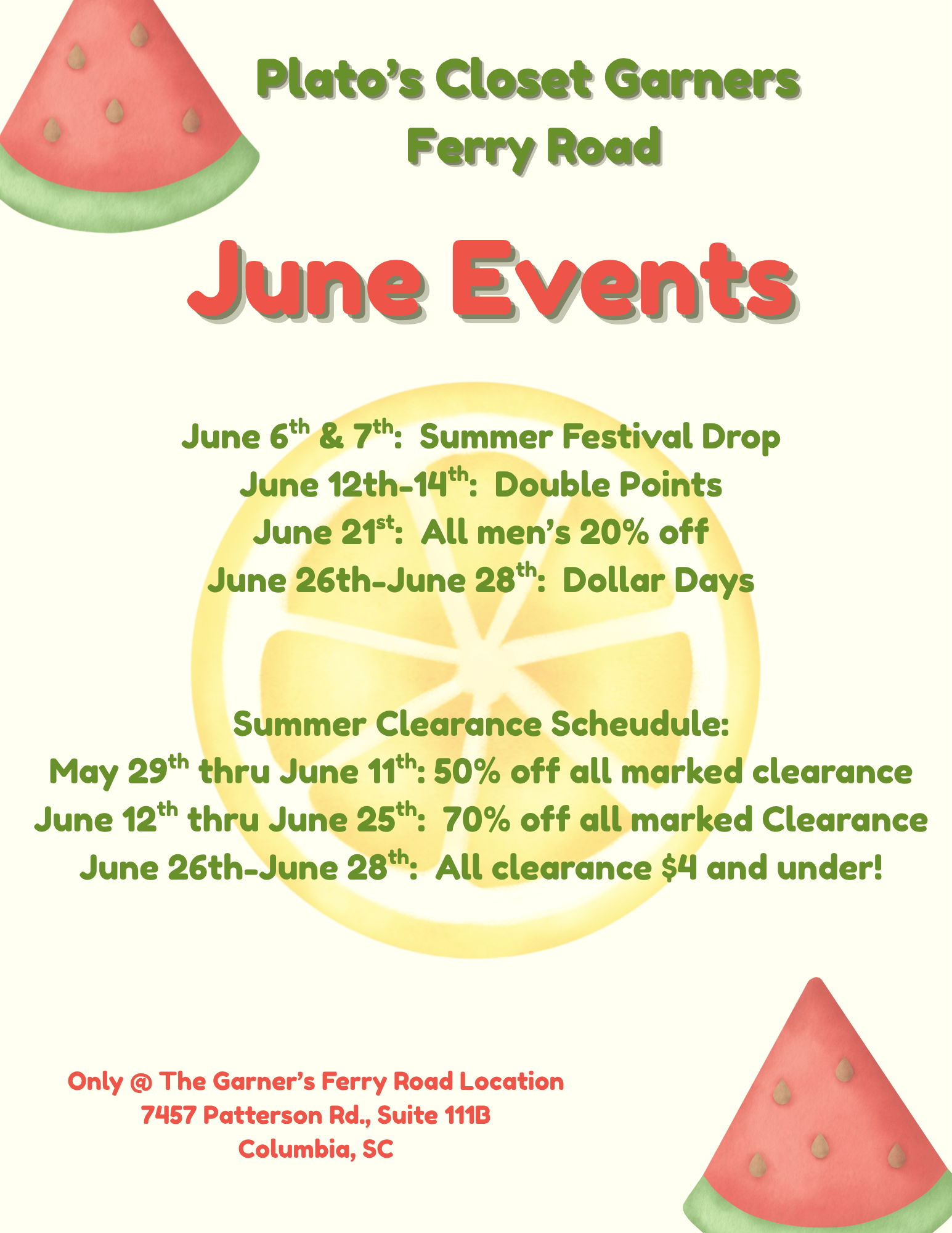 May Events